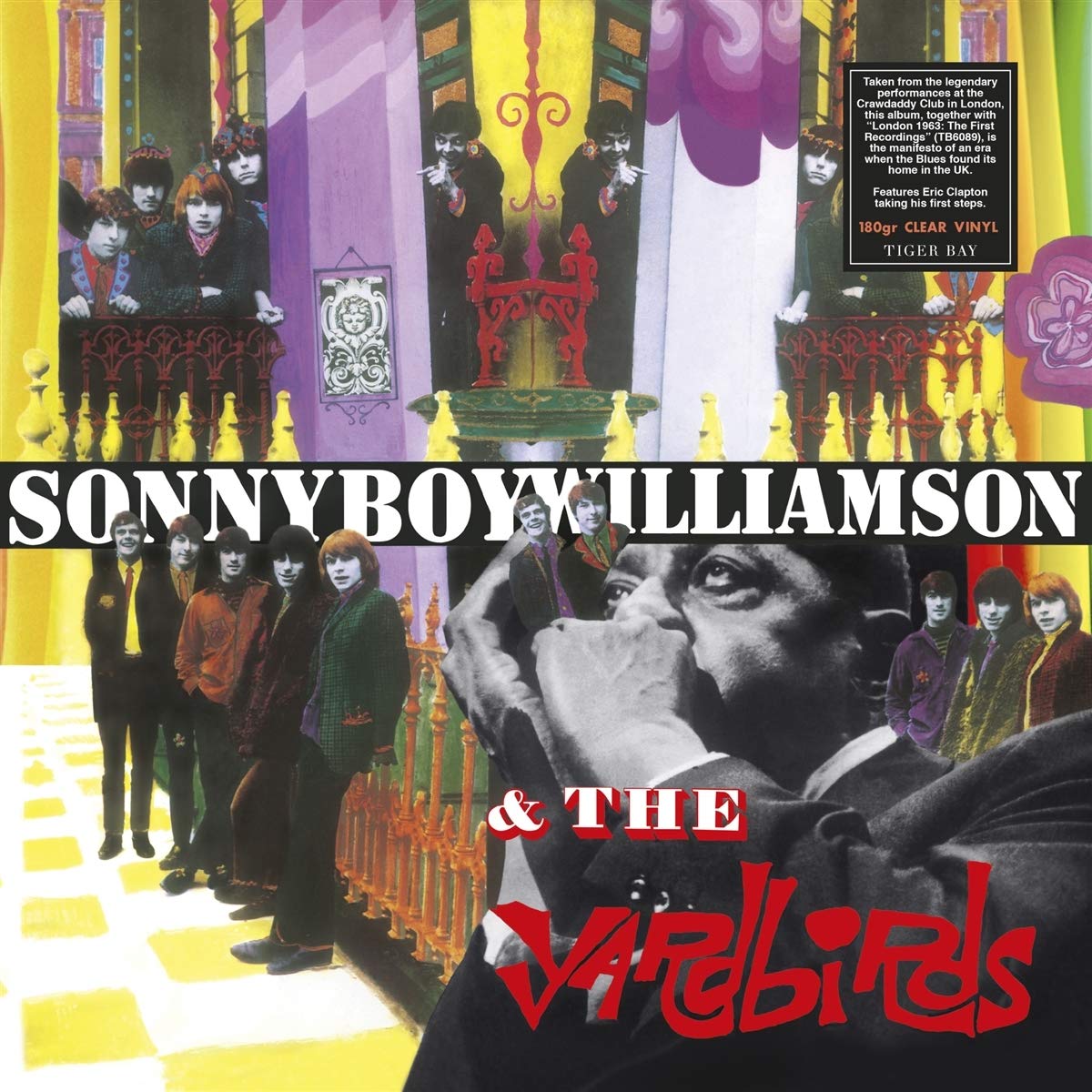 Yardbirds With Sonny Boy Williamson - Classic Blues Rock Album - Perfect for Music Lovers & Vinyl Collectors