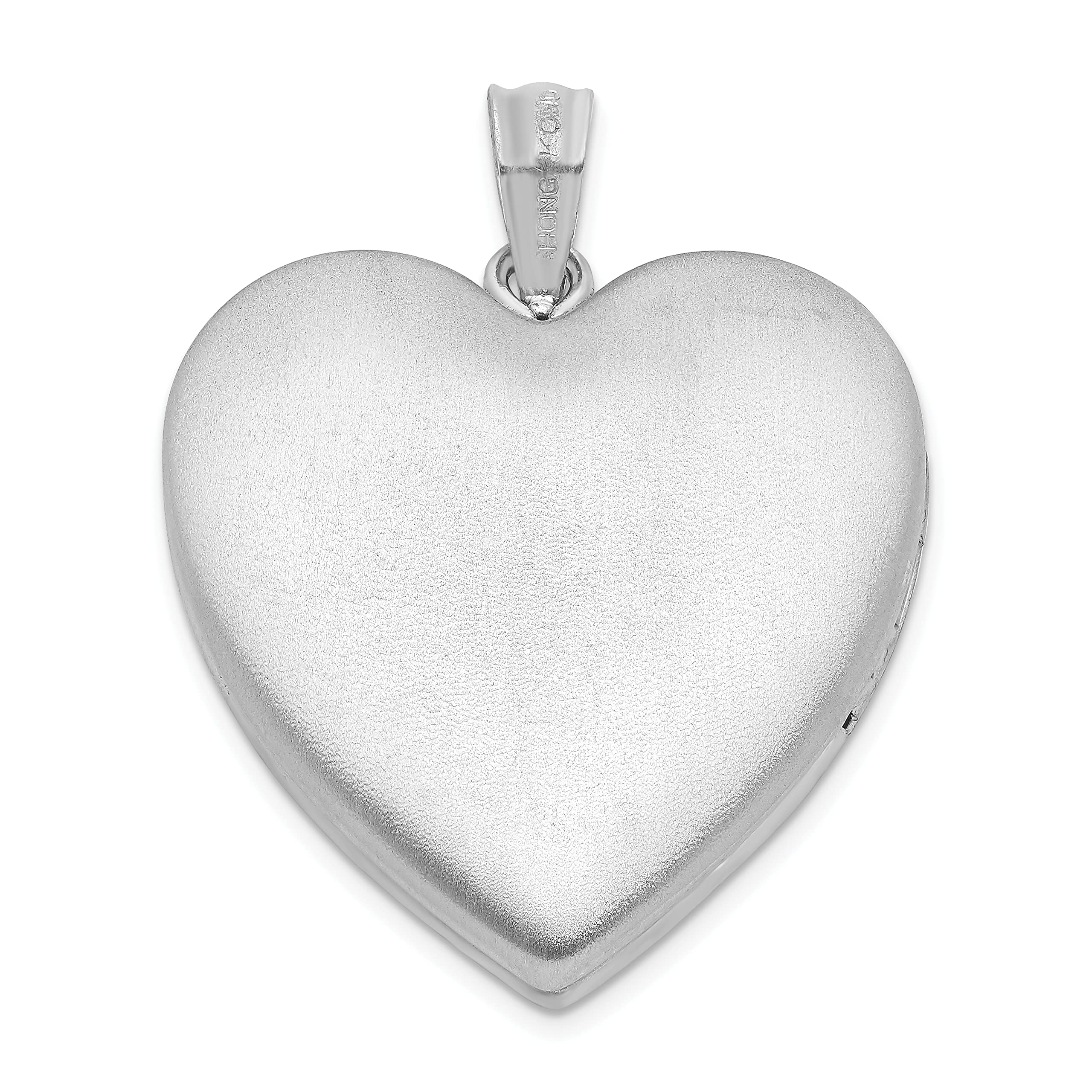 925 Sterling Silver Personalized Photo Locket Necklace - Rose Flower Pendant Charm for Women | Custom Engraved Picture Jewelry Gift for Mom, Wife, Anniversary & Valentine's Day