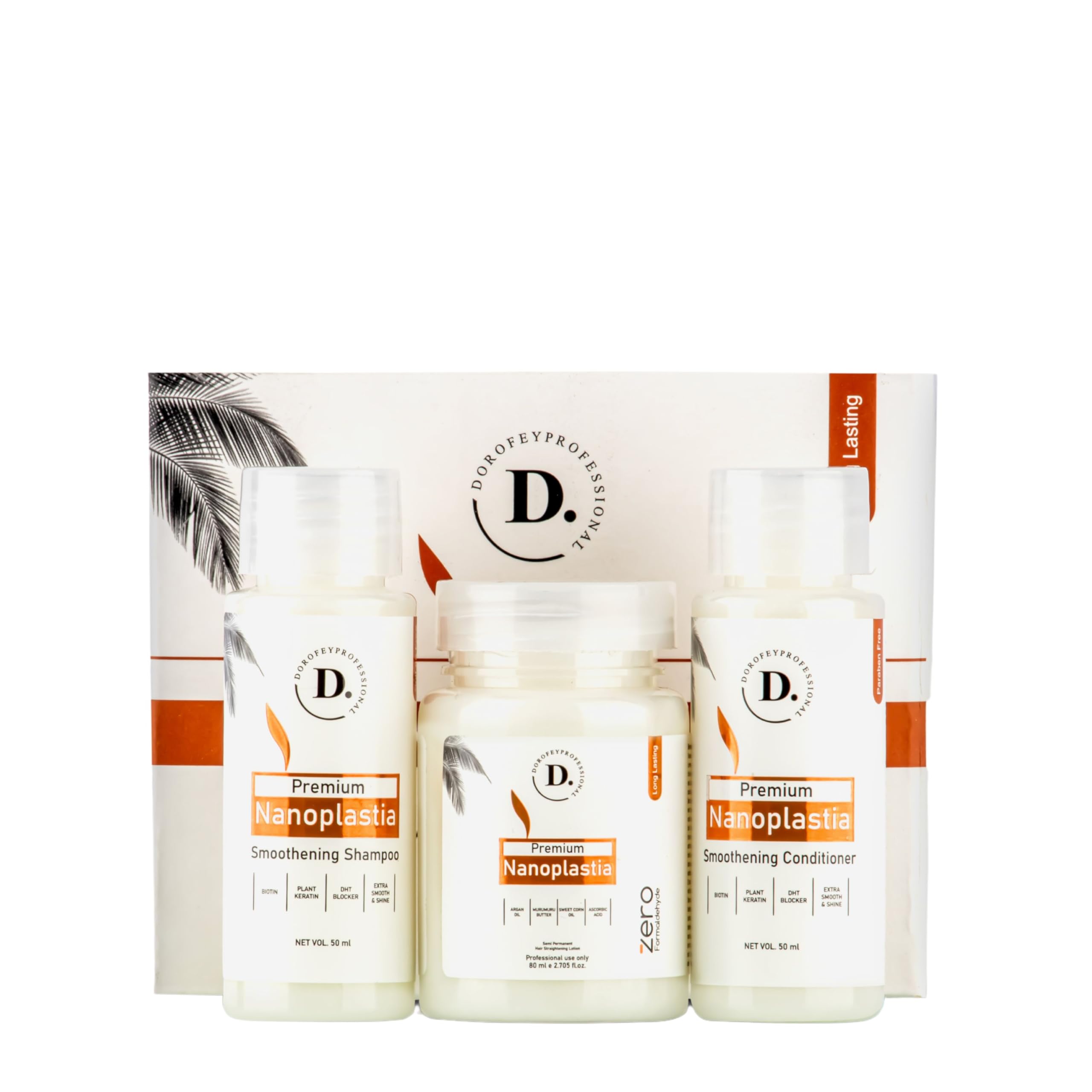 Dorofey Professional Nanoplastia Hair Treatment 180ml – Deep Repair & Smoothing for Damaged Hair at Home or Salon
