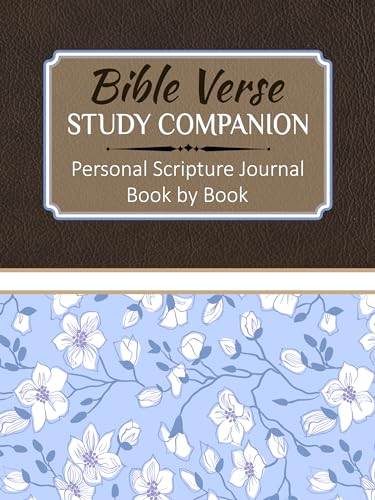 Bible Verse Study Companion - Personal Scripture Journal & Christian Workbook for Kindle Scribe | Organize Favorite Verses Book by Book | Perfect for Daily Devotion, Bible Study Groups & Spiritual Growth