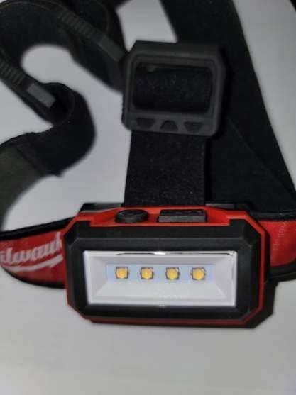 Milwaukee 450 Lumens LED Spot/Flood Headlamp (2 Pack) - Rechargeable Work Light for Construction, Camping & Outdoor Activities
