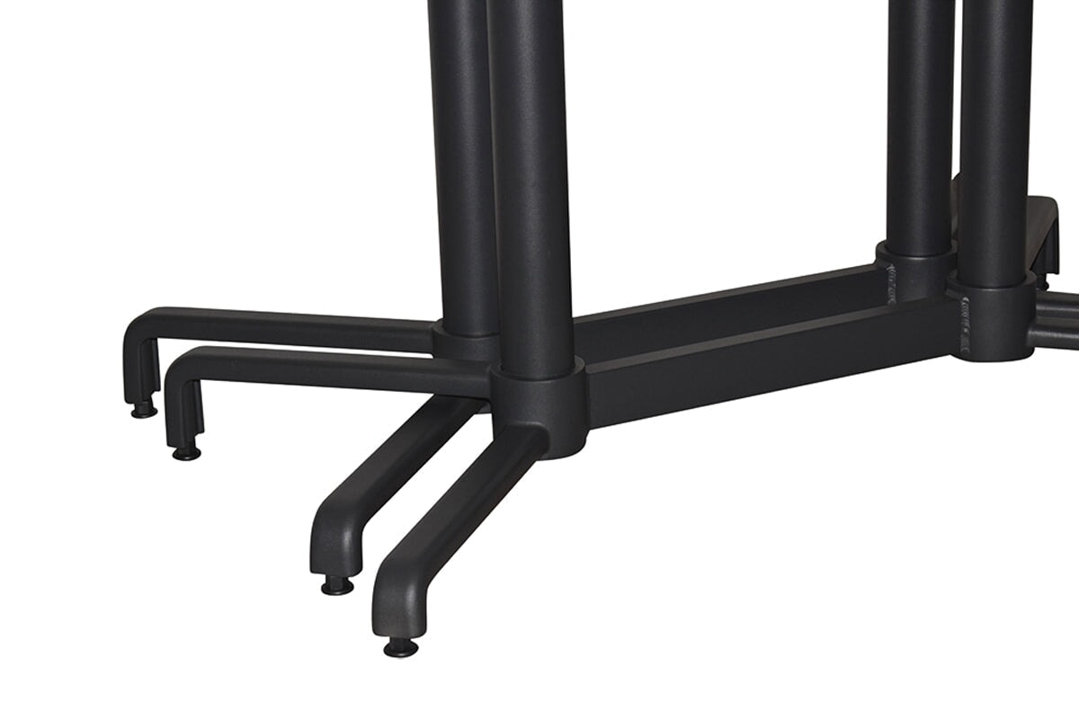 EZ Hospitality Nara Folding Twin Table Base - Rectangle 1400L x 700W - Perfect for Banquets, Events & Space-Saving Dining Solutions