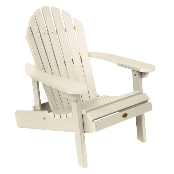 Hamilton Outdoor Folding & Reclining Adirondack Chair - Portable Patio Lounge Chair for Backyard, Poolside & Beach - Weather-Resistant Comfort for Relaxing Outdoors