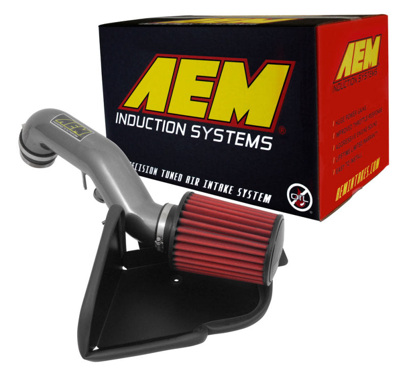 AEM Cold Air Intake System for 2015-2016 Audi A3 L4 2.0L F/I - Silver Performance Upgrade | Enhanced Engine Power & Fuel Efficiency for Street & Track Racing