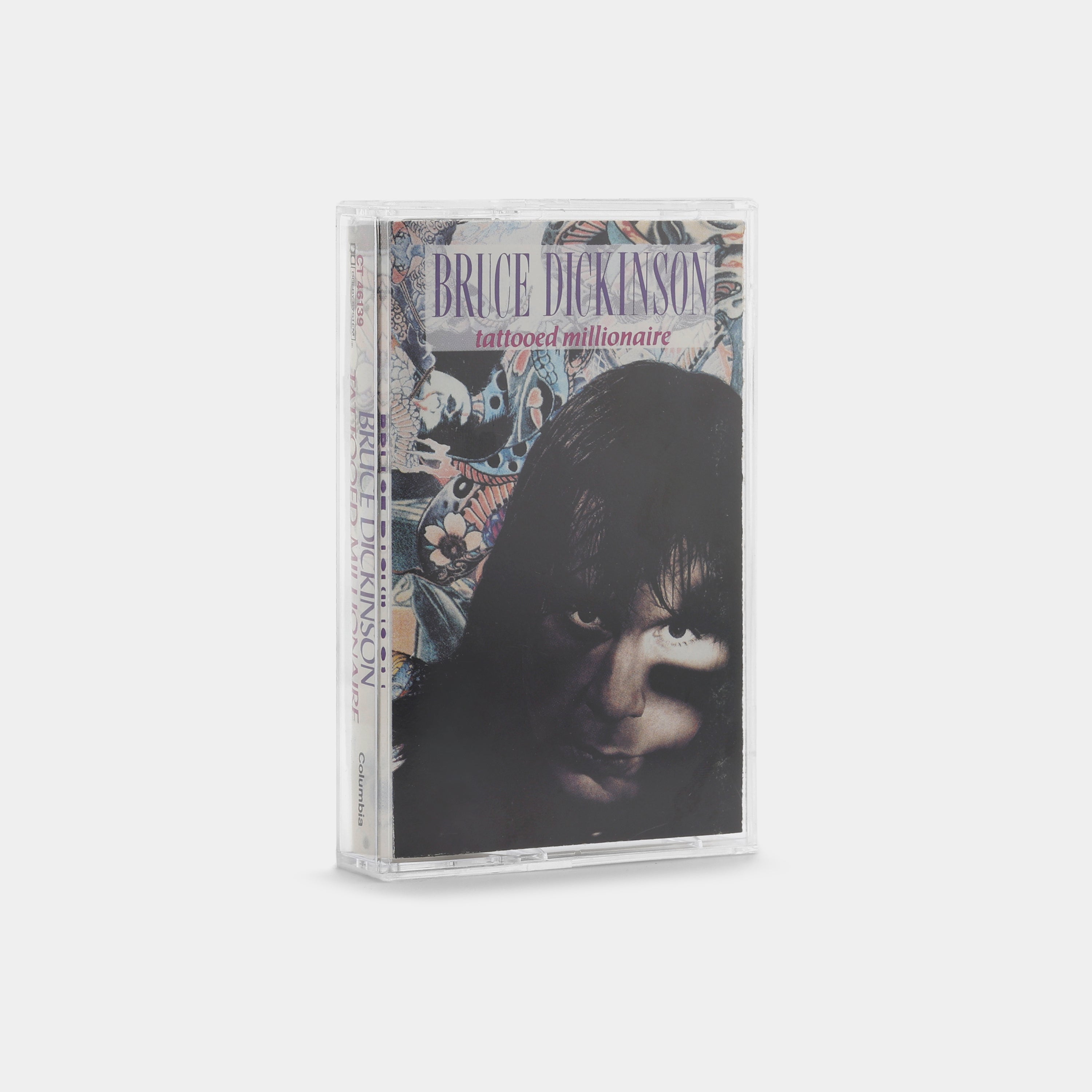 Bruce Dickinson Tattooed Millionaire Cassette Tape - Vintage Heavy Metal Music Collectible for Audiophiles & Cassette Enthusiasts - Perfect for Home Listening, Car Rides & Retro Music Collections