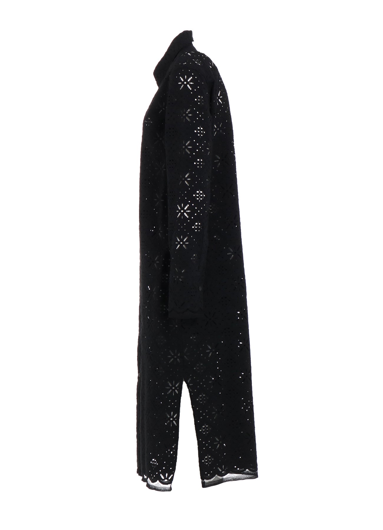 Stylish Cotton Lace Long Shirt for Women - Elegant Boho Blouse with Floral Embroidery - Perfect for Casual Outings, Beach Cover-ups & Summer Fashion