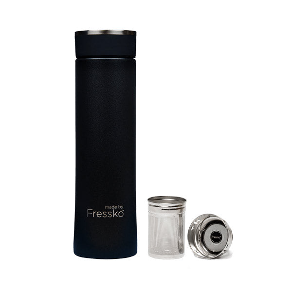 Premium Stainless Steel Insulated Flask - 18oz Vacuum Water Bottle for Hot & Cold Drinks - Perfect for Hiking, Camping, Travel & Office Use