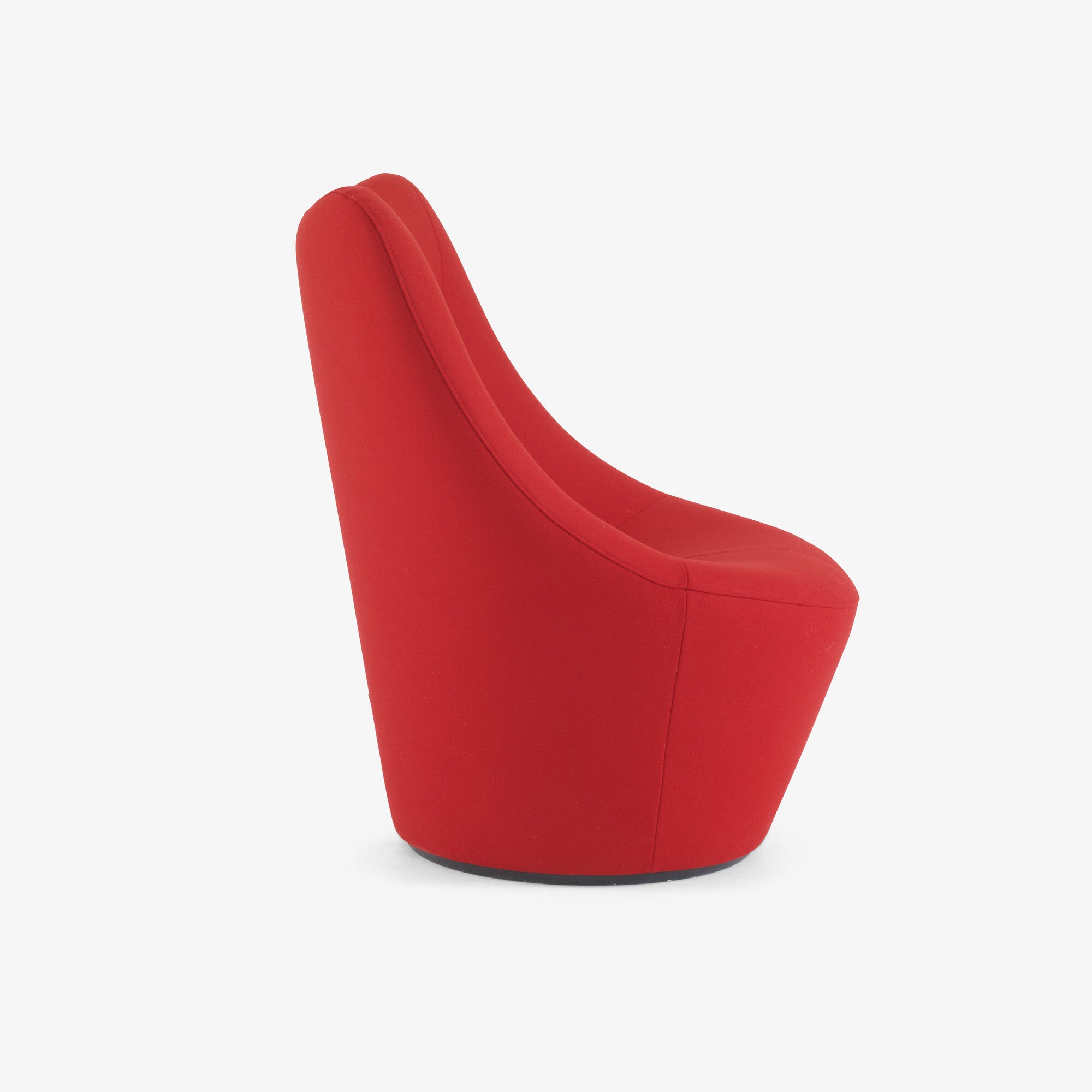 Anda Swiveling High Back Armchair - 360 Degree Rotating Lounge Chair with Ergonomic Support for Living Room, Office, or Reading Nook