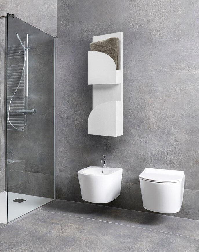 Mg12 Geometricians Christmas Towel Warmer - 12W x 36H - Perfect for Bathrooms, Kitchens & Holiday Gift Giving