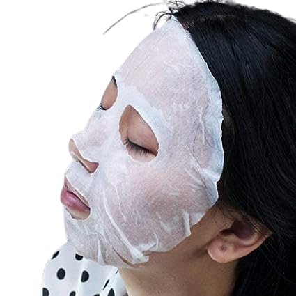 Gold Max Compressed Facial Face Mask Sheet - Hydrating DIY Facial Paper for Spa & Skin Care (Pack of 10) | Perfect for At-Home Spa Days, Travel Skincare & Relaxation