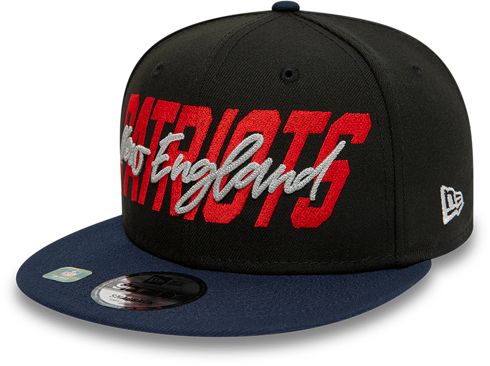 New England Patriots New Era 9Fifty NFL Draft 2022 Snapback Hat - Official NFL Licensed Adjustable Baseball Cap for Men & Women - Perfect for Football Games, Tailgating & Fan Gear Collection