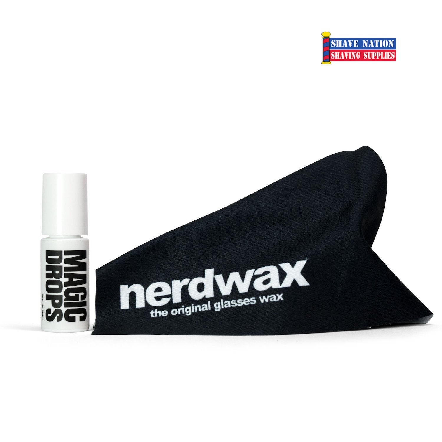 Nerdwax Magic Drops Glasses Cleaner - Anti-Fog & Anti-Slip Solution for Eyeglasses & Sunglasses | Perfect for Reading, Driving & Outdoor Activities