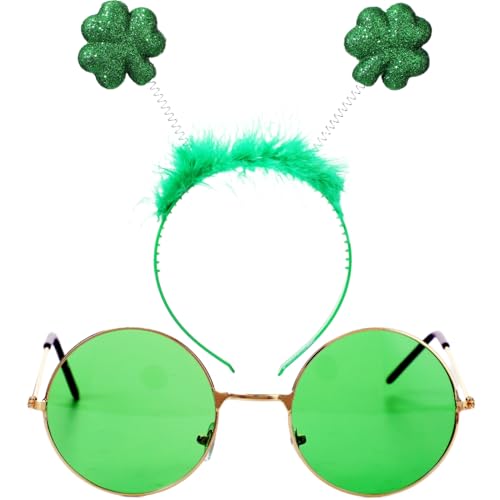 Feathered Shamrock Headbands 3
