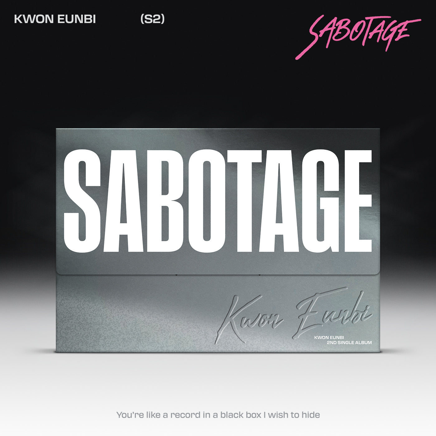 KWON EUNBI 2nd Single Album 'SABOTAGE' - K-Pop Music CD with Photobook & Poster - Perfect for K-Pop Collectors and Fans of Korean Music