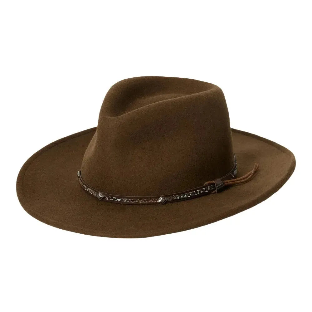 Stetson Mountain Sky Soft Wool Felt Cowboy Hat for Men - Western Style Rancher Hat for Outdoor, Rodeo & Country Fashion