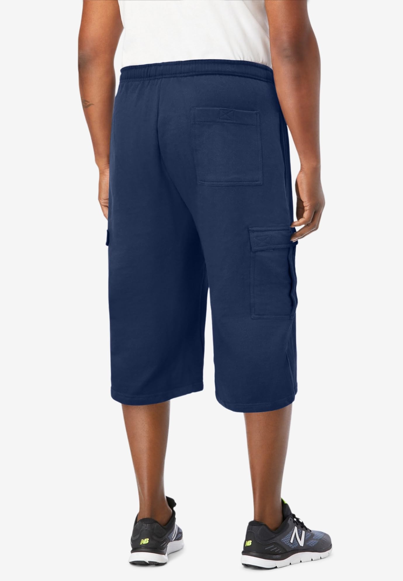 KingSize Men's Big & Tall Fleece Judo Shorts - Comfortable & Durable Martial Arts Training Pants for BJJ, MMA & Workout - Perfect for Grappling, Wrestling & Gym Sessions