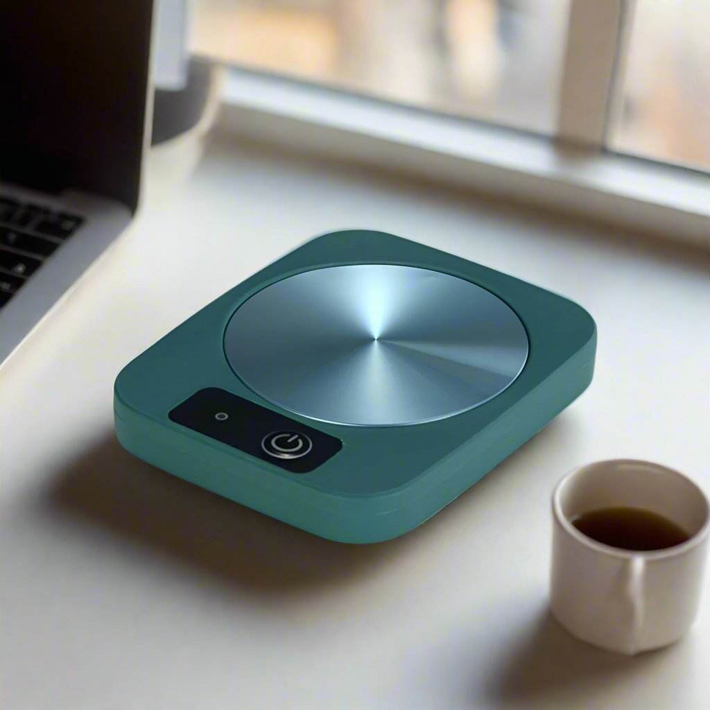 CupKeeper: USB-Powered Heated Cup Warmer for Coffee, Tea & Beverages - Perfect for Office, Home & Travel Use