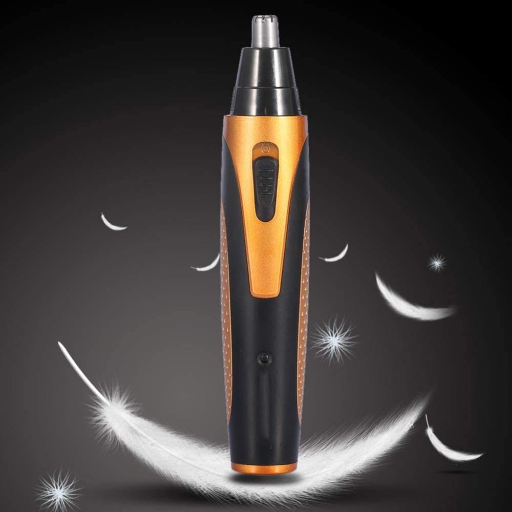 Professional Rechargeable Ear & Nose Hair Trimmer for Men - Painless Precision Grooming Tool, Waterproof Wet/Dry Use, Lightweight & Easy to Clean - Perfect for Travel, Home & Personal Grooming