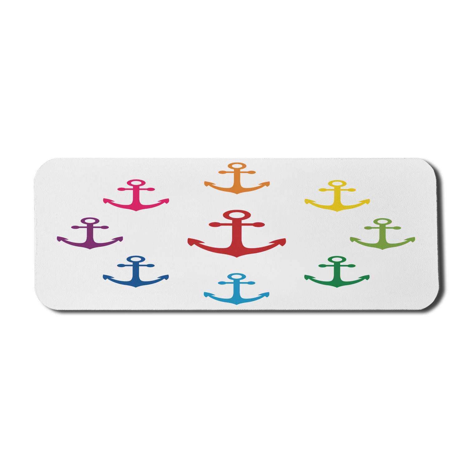 Ambesonne Anchor Themed Non-Slip Rubber Mouse Pad - 31