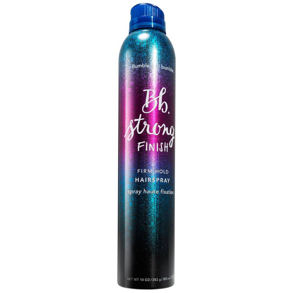 Bumble and Bumble Bb Strong Finish Firm Hold Hair Spray 10 oz - Long-Lasting Hairspray for All-Day Volume & Style - Perfect for Weddings, Work, and Special Events
