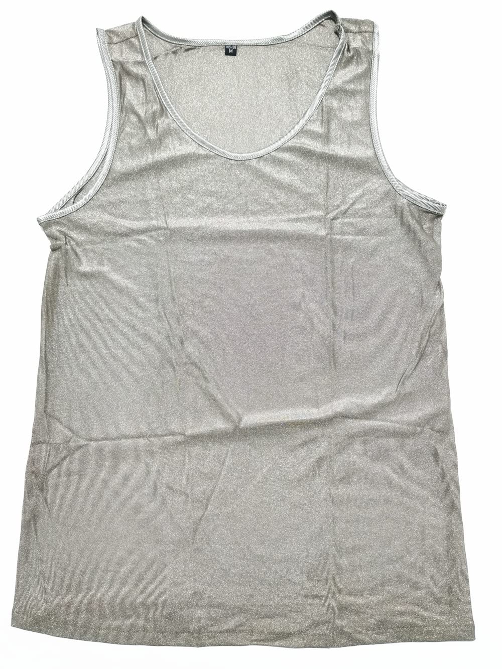 EMF Shielding Anti-Radiation Clothing for Men & Women - Silver Fabric Tank Tops, Shirts, Shorts & Vests | Protect Against 5G, WiFi & Electronic Pollution | Perfect for Office, Travel & Home Use