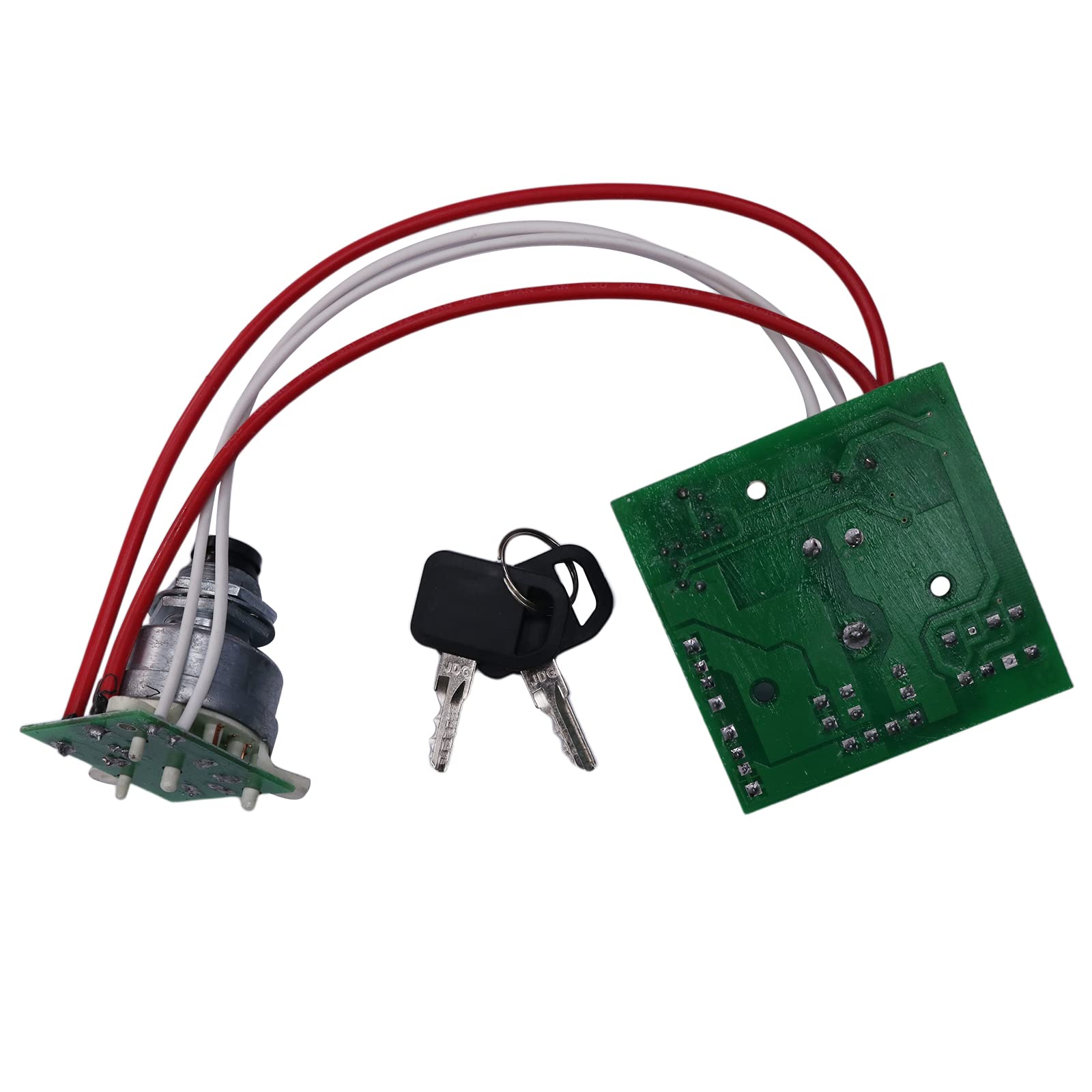 Solarhome AM122913 Starter Ignition Key Switch Module - Compatible with John Deere 325 335 345 Lawn & Garden Tractors (Serial# Below 070000) - Perfect for Tractor Maintenance & Repair