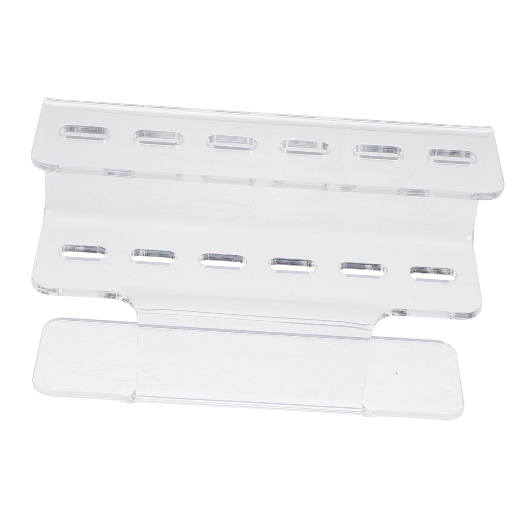 1pc Acrylic Eyelash Tweezers Holder & Display Stand - Transparent Lash Tools Organizer for Eyelash Extension Supplies - Perfect for Salon, Spa & Home Beauty Storage