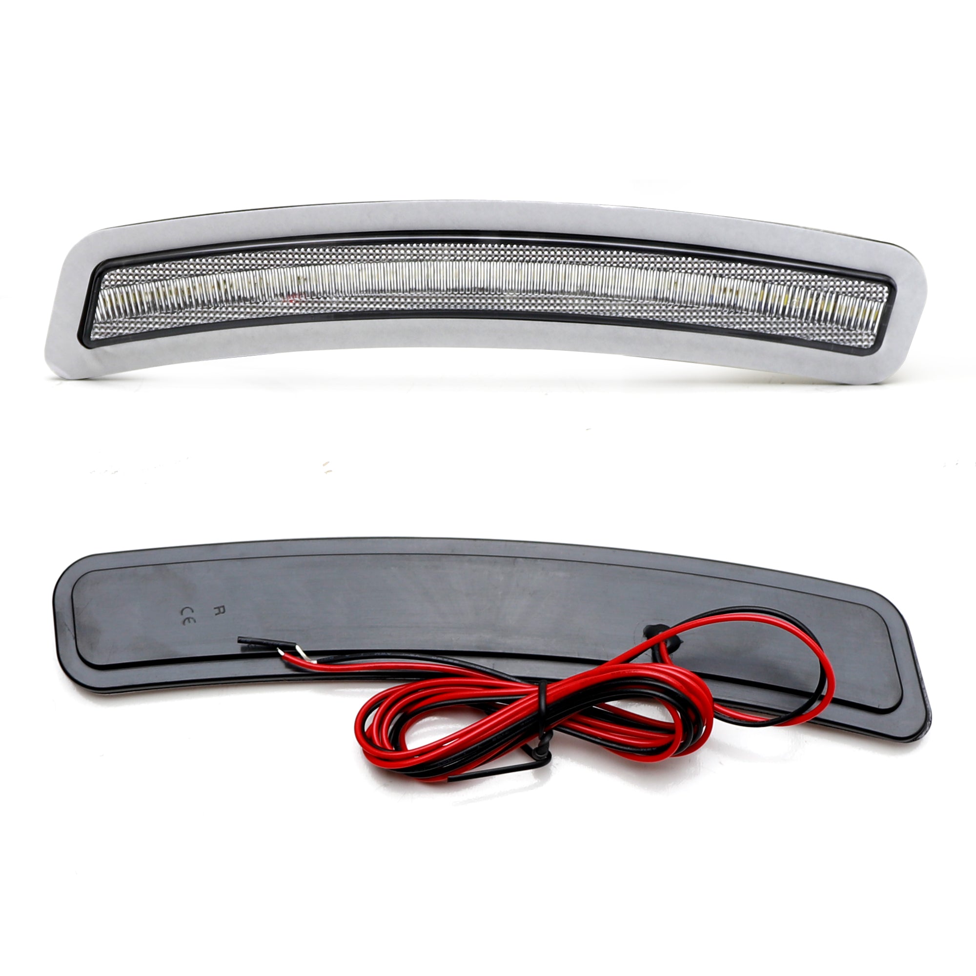 Amber LED Bumper Side Marker Lights for BMW 3 Series G20 (2019+) - Clear Lens Replacement - Enhance Visibility & Style for Night Driving & Car Customization