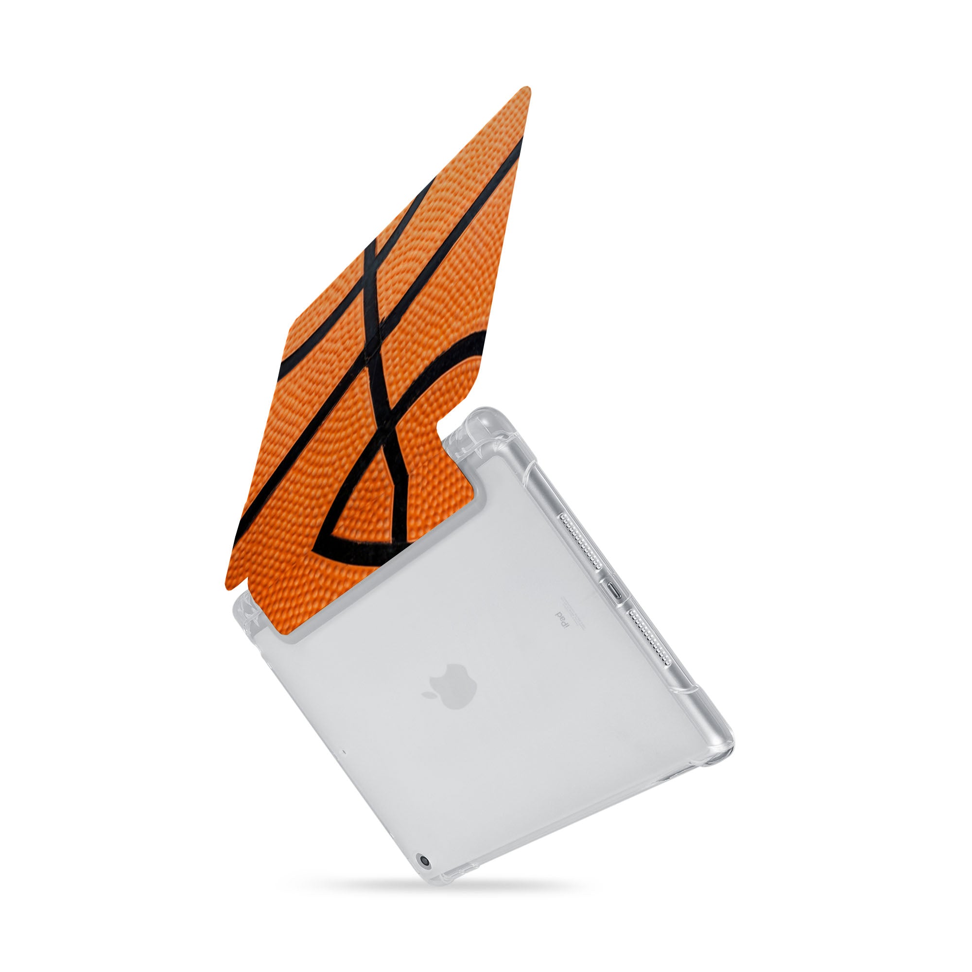 iPad See-Through Case - Slim Protective Cover for iPad Air/Pro, Shockproof & Scratch-Resistant - Perfect for Sports, Travel & Daily Use