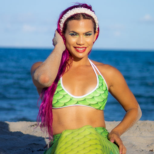 Sunset Mojito Strappy Bikini Top - Sexy Swimwear for Women - Perfect for Beach Vacation, Pool Party & Summer Getaway
