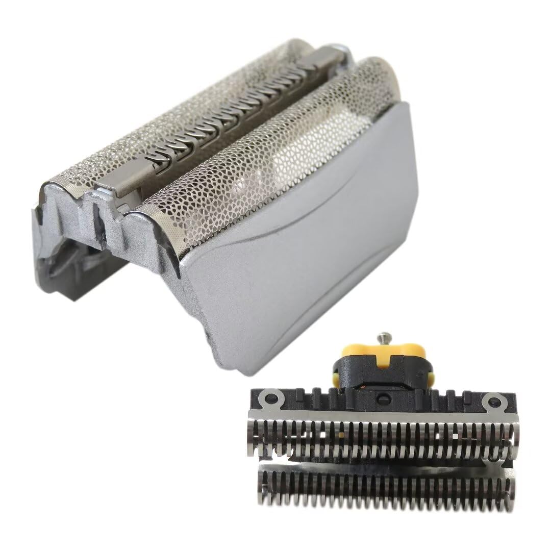 Braun Series 5 8000 Replacement Foil & Cutter Head - Compatible with WaterFlex 360° Shaver Models 51S Silver Activator - Perfect for Travel & Daily Shaving Needs