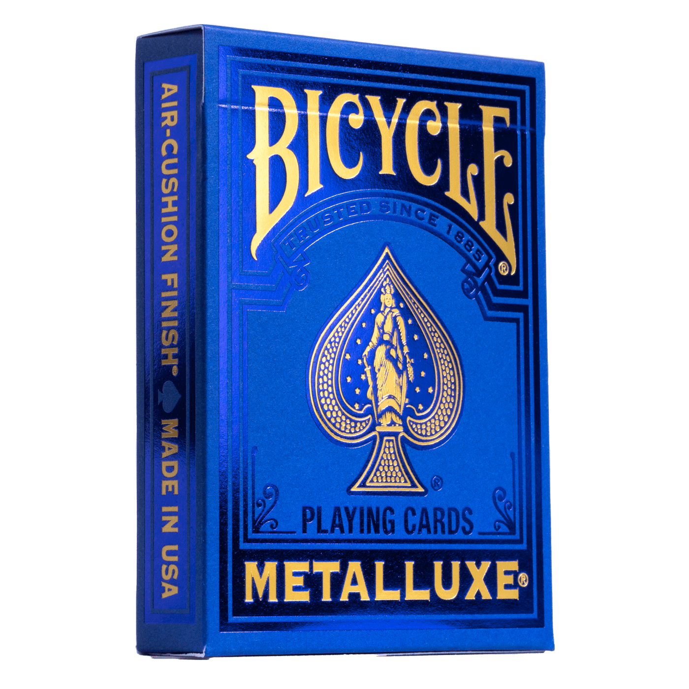 Premium Bicycle Metalluxe Playing Cards - Luxury Metallic Finish for Poker, Magic Tricks & Card Games - Perfect for Casino Nights, Gifts & Collectors