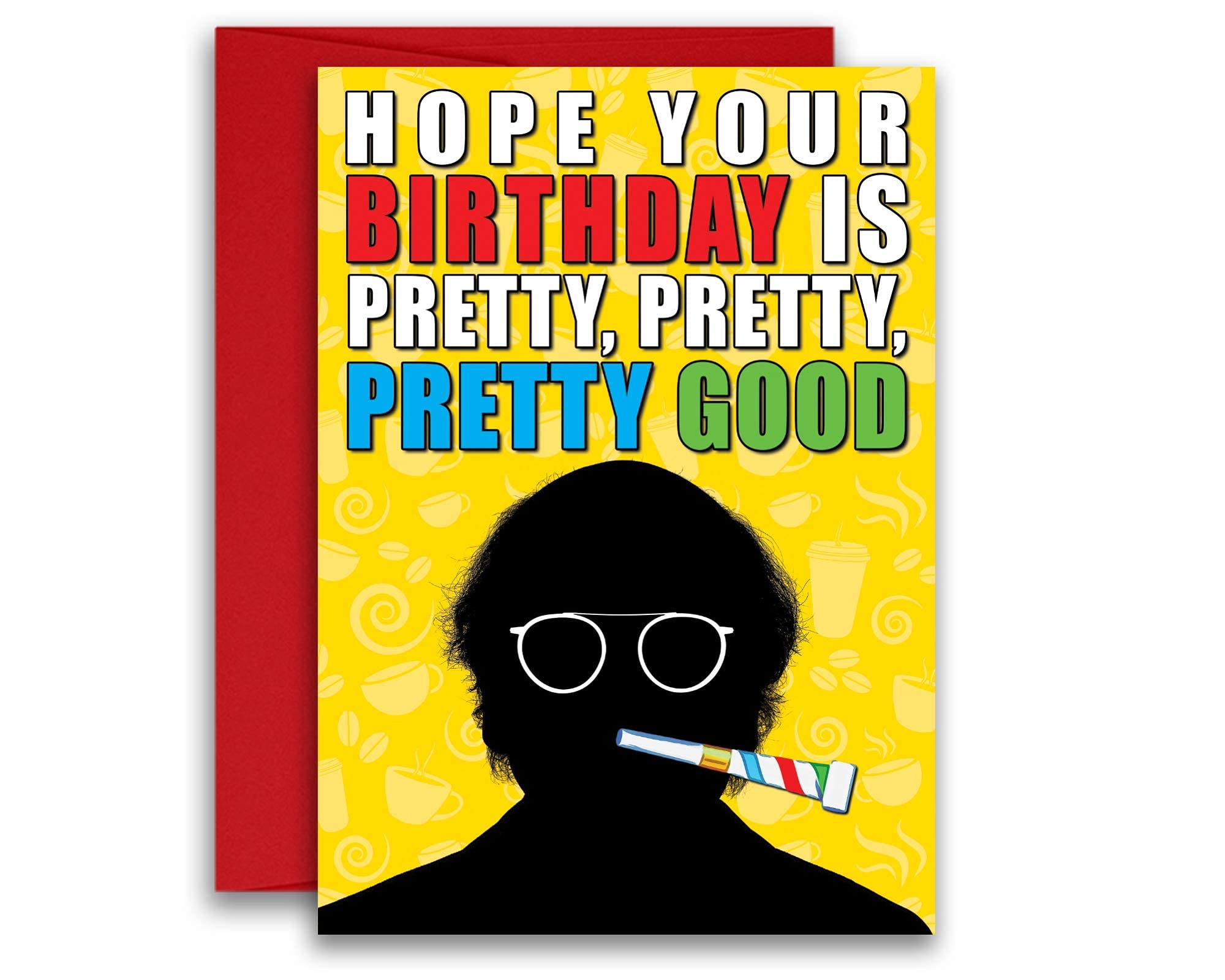 Beautiful 5x7 Inch Birthday Card with Envelope - Perfect for Anniversaries, Parties & Special Occasions