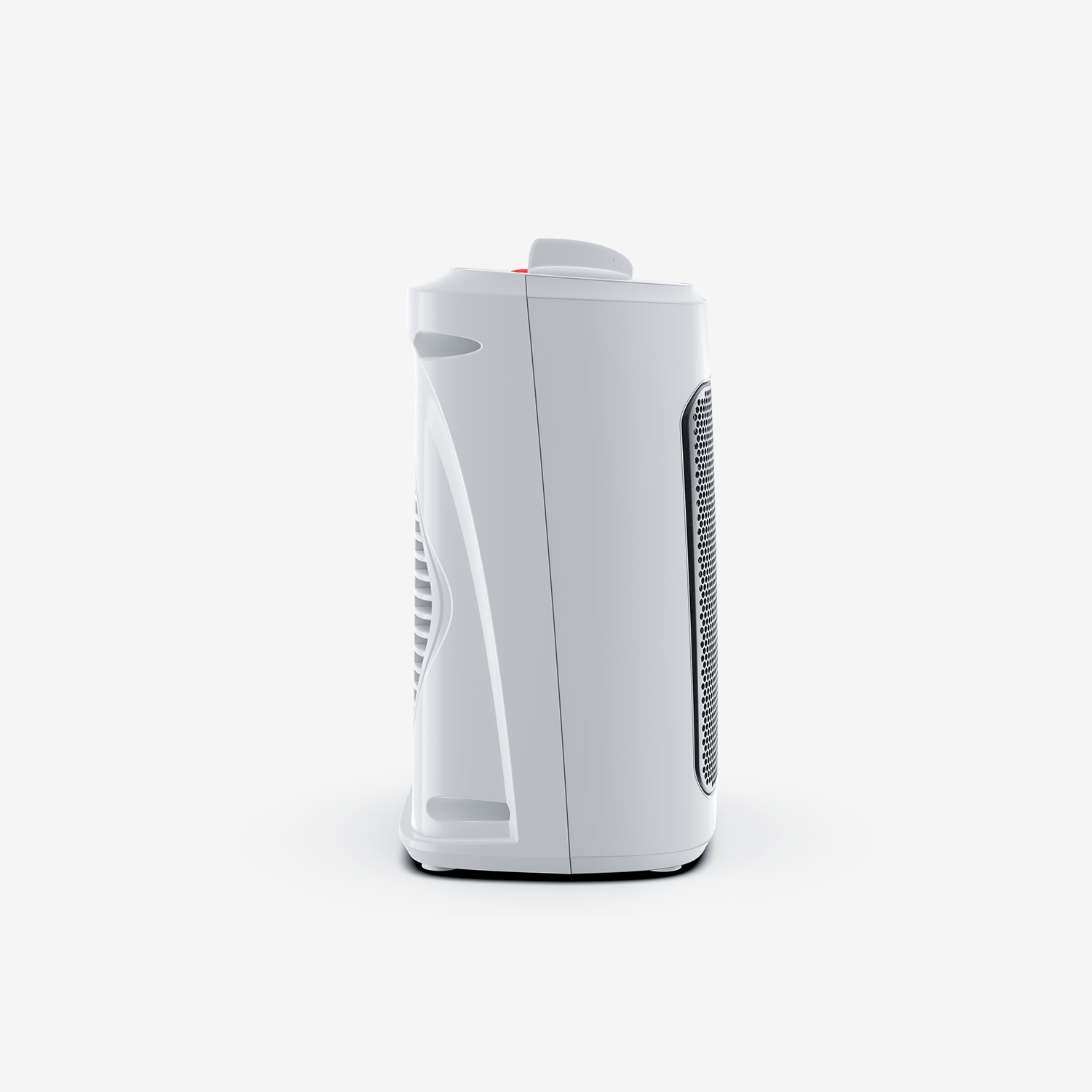 2000W Mini Ceramic Space Heater with Fan - Compact Portable Electric Heater for Home, Office & Bedroom - Fast Heating, Energy Efficient, Quiet Operation - Perfect for Winter & Small Spaces (White)