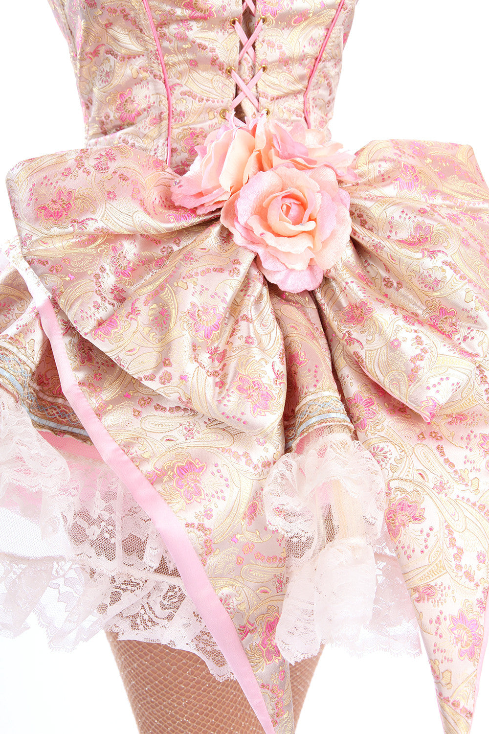 Marie Antoinette Bustle Skirt - Vintage Rococo Costume Skirt for Cosplay, Historical Reenactment & Themed Parties | Elegant Ball Gown with Detachable Bustle