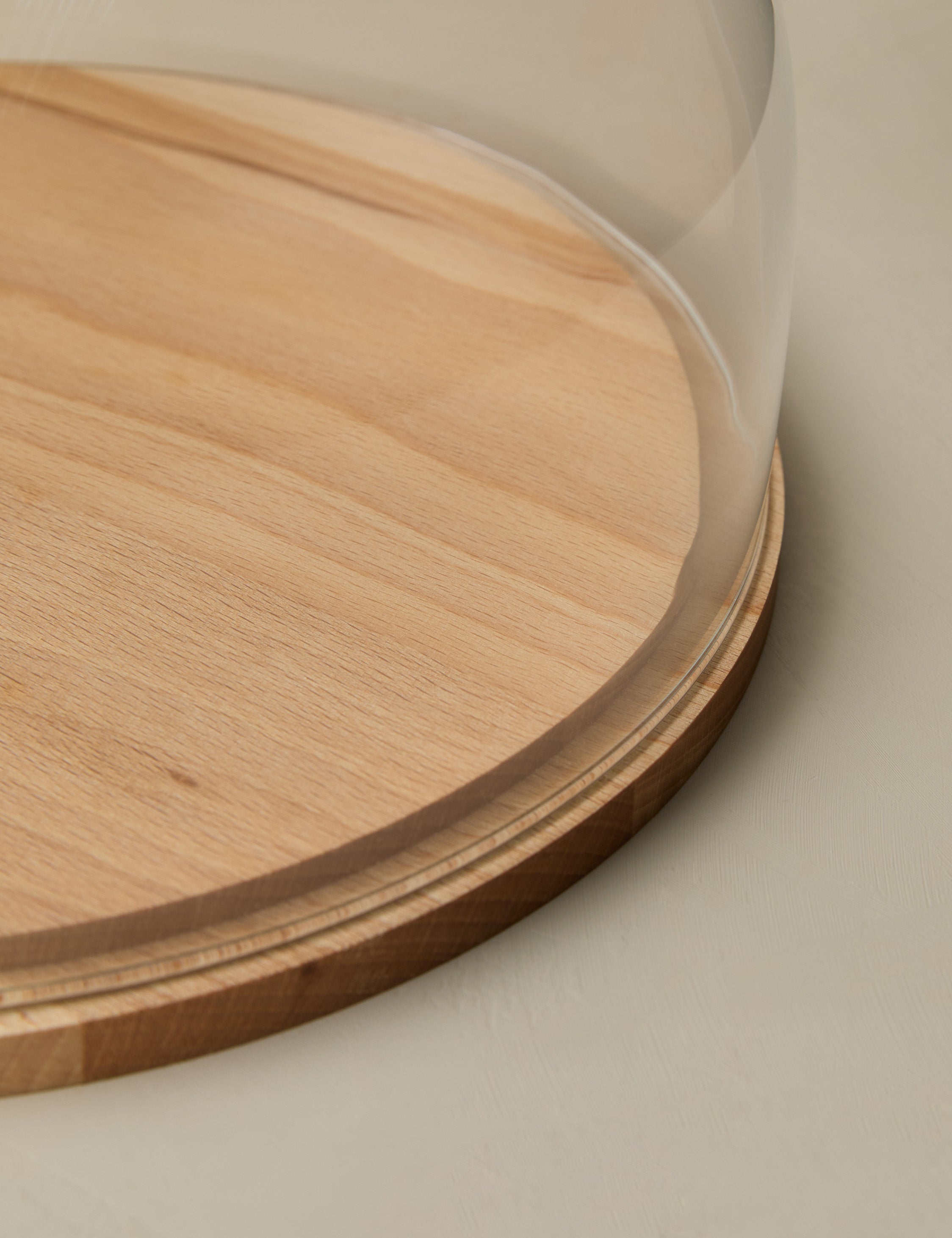 Elegant Glass Dome with Wood Base - Perfect for Displaying Collectibles, Jewelry & Home Decor | etúHOME | Showcase Your Treasures in Style