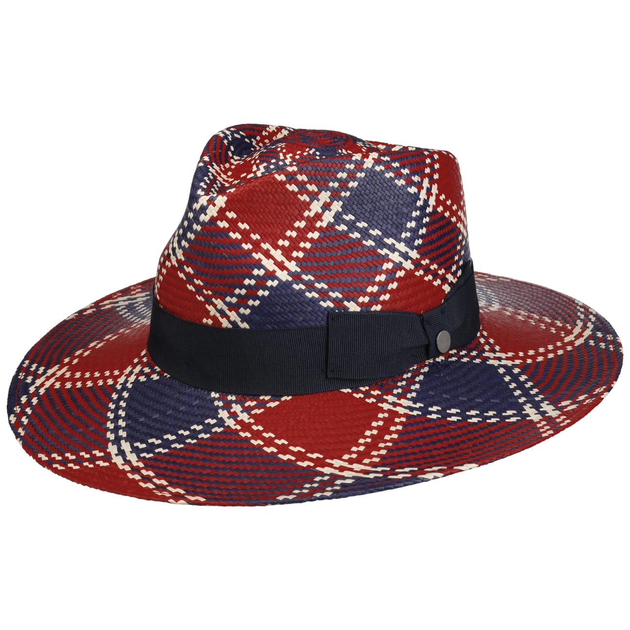 Lierys Tri-Color Wide Brim Panama Hat for Women - Summer Beach Sun Protection, Outdoor Travel & Fashion Accessory