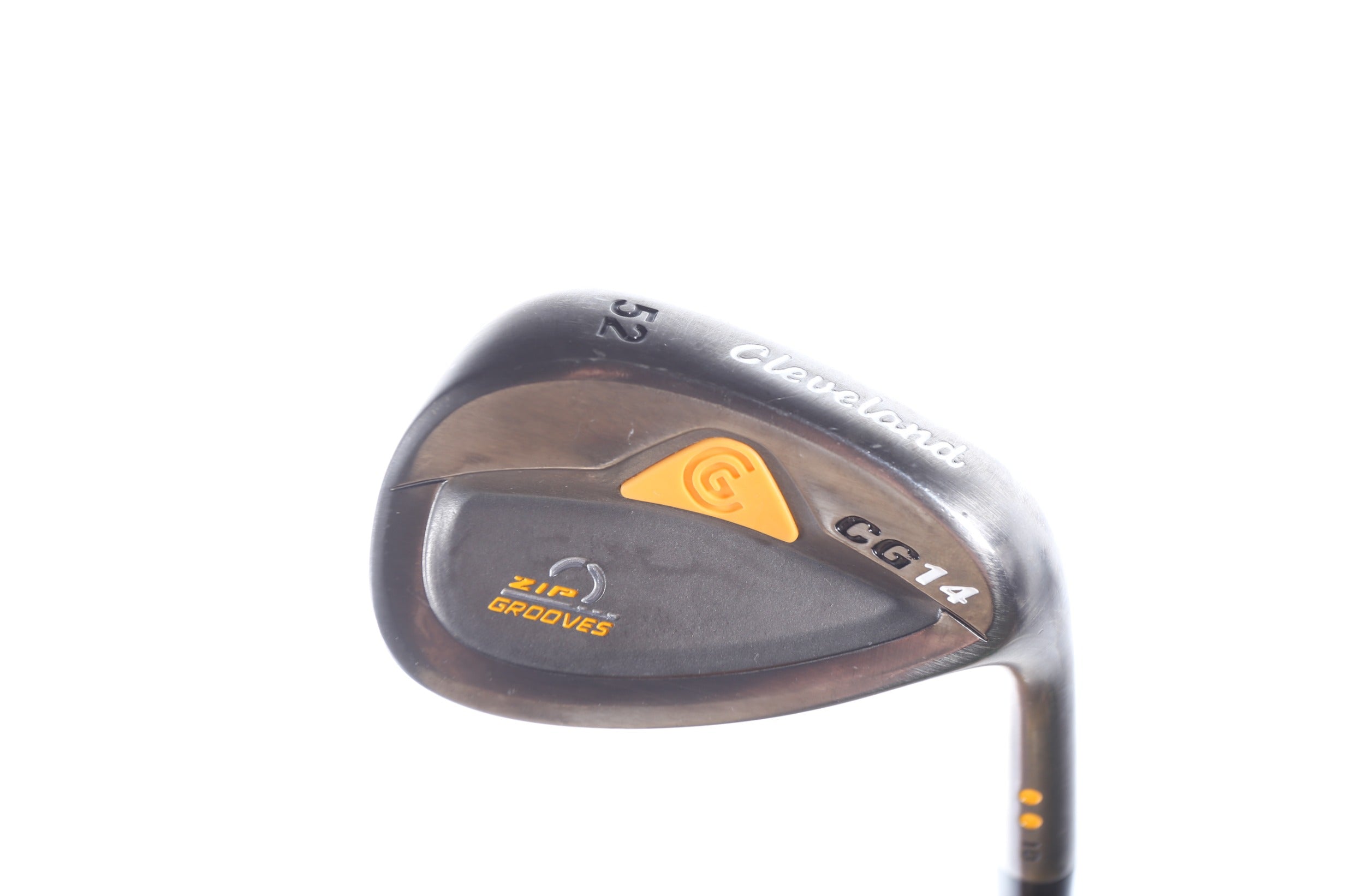 Used Cleveland CG14 Chrome Gap Wedge 52° Stiff Flex Right-Handed Golf Club - Perfect for Short Game Shots, Bunker Play & Approach Shots on the Course