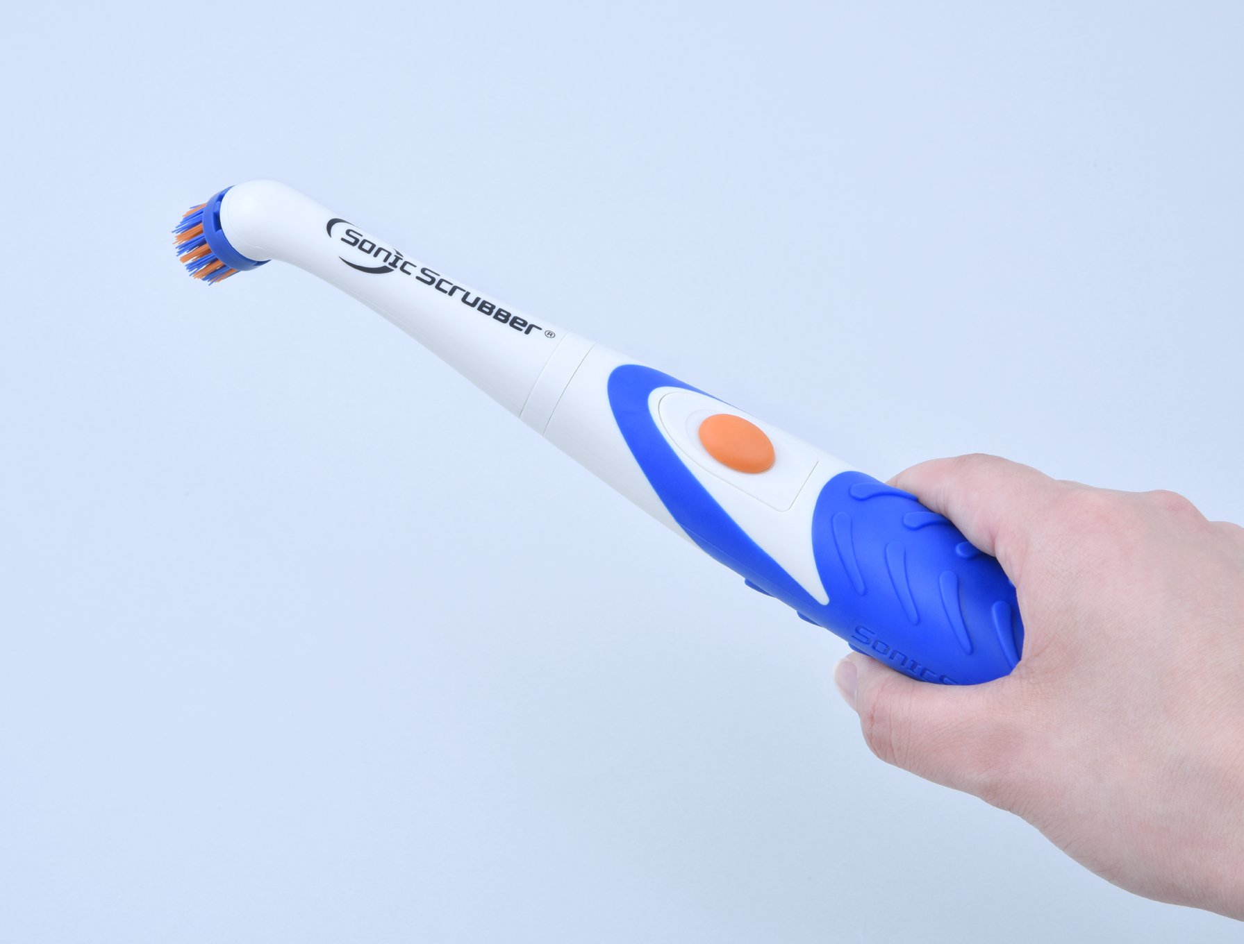 Electric Sonic Scrubber - Powerful Bathroom Cleaning Tool for Tiles, Grout & Showers | Rechargeable Deep Cleaning Brush for Kitchen, Sinks & Household Surfaces