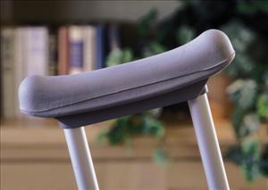 Guardian Bariatric Crutch Cushions - Extra Wide & Comfortable Support for Heavy-Duty Crutches - Ideal for Bariatric Patients, Elderly & Post-Surgery Recovery