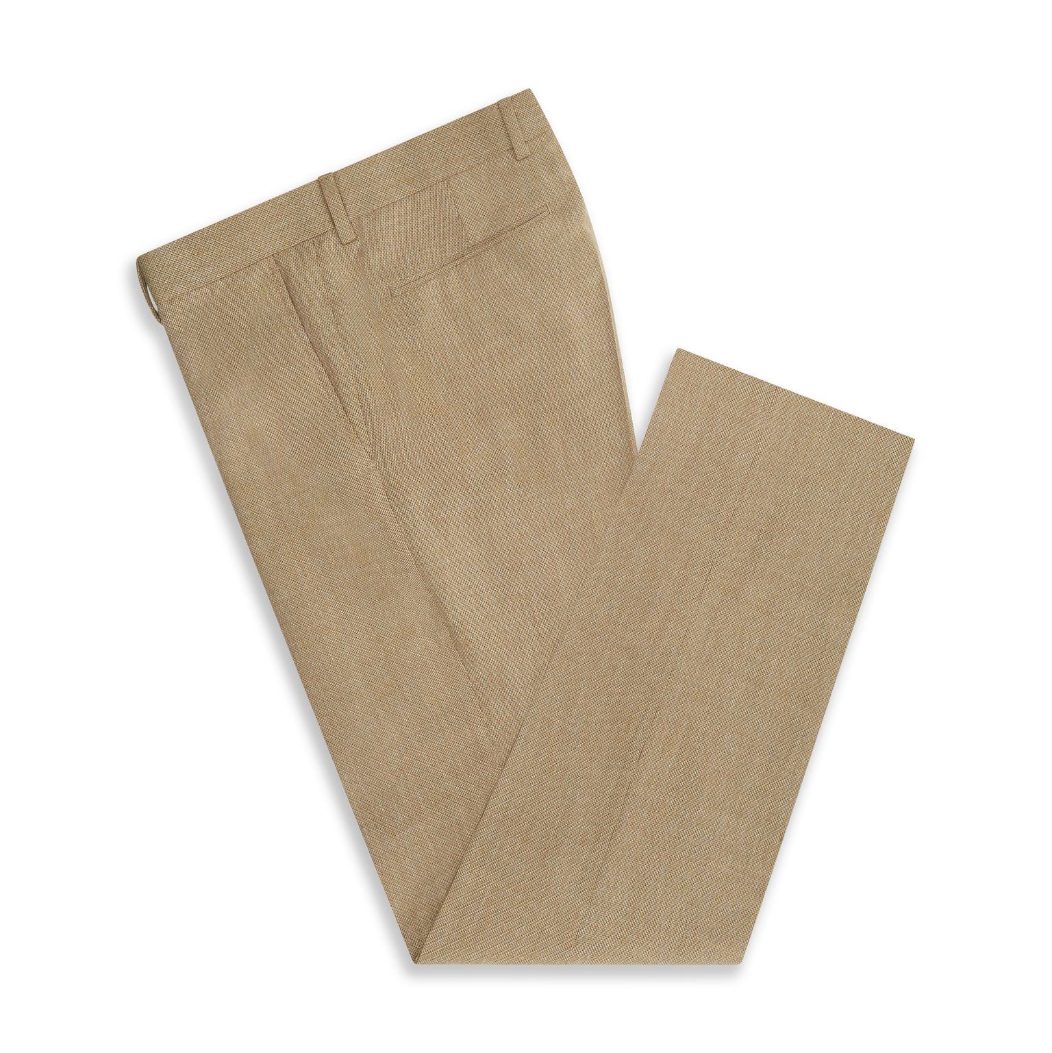 Kenwood Beige Textured Suit for Men - Classic Business Formal Wear - Perfect for Office, Interviews & Special Occasions