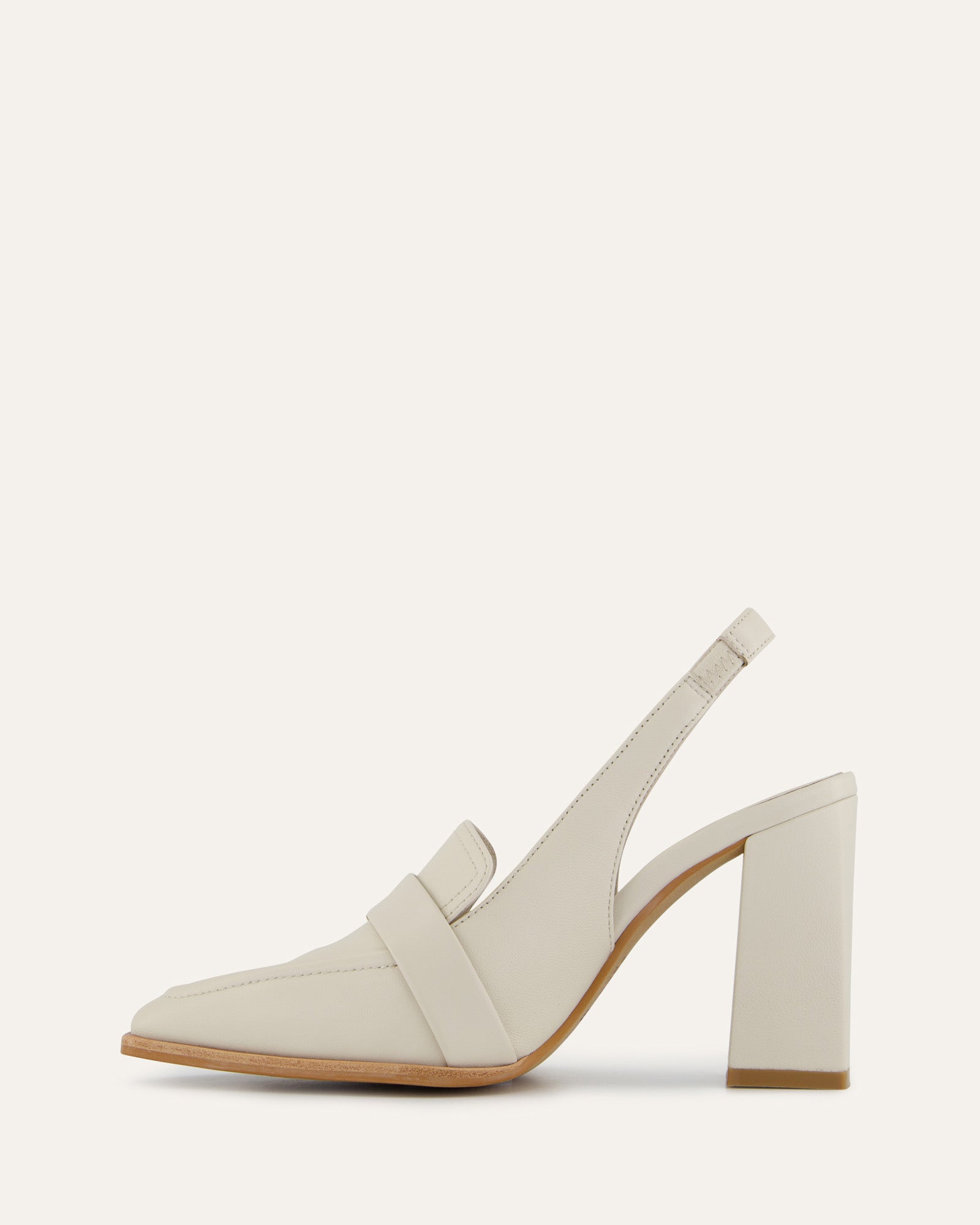 Stylish CODIE High Heels in Off-White Leather - Perfect for Weddings, Parties & Evening Events | Women's Fashion Shoes