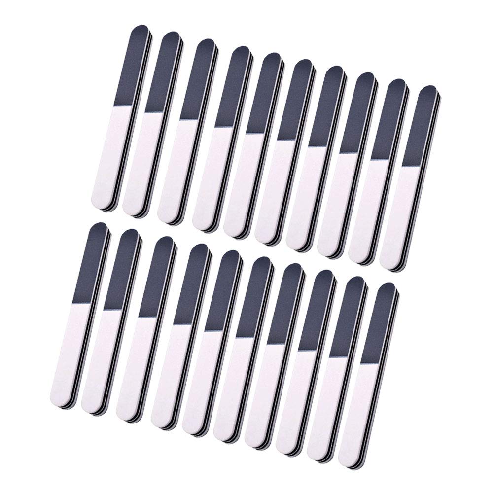 20PCS Nail Buffer & File Set - Professional Sponge Nail File Boards for Smoothing, Shaping & Polishing - Perfect for Manicure, Pedicure & At-Home Nail Care