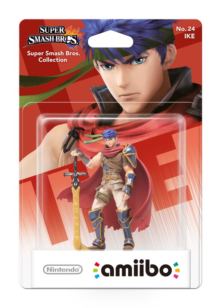 Super Smash Bros. Ike amiibo Figure - Nintendo Collectible for Switch & Wii U - Perfect for Gaming Battles & Display Collections
