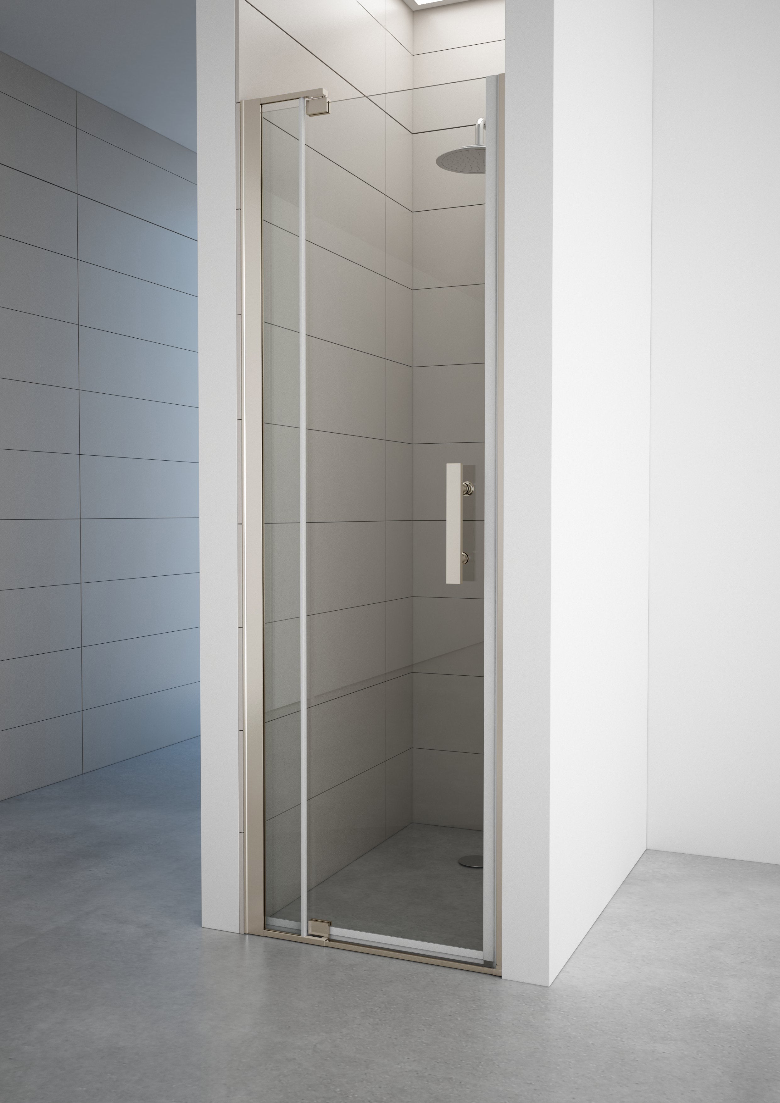 Frameless Pivot Shower Door 24x29 & 29x34 Inches - Premium Bathroom Glass Enclosure for Modern Homes | Perfect for Small to Medium Bathroom Renovations
