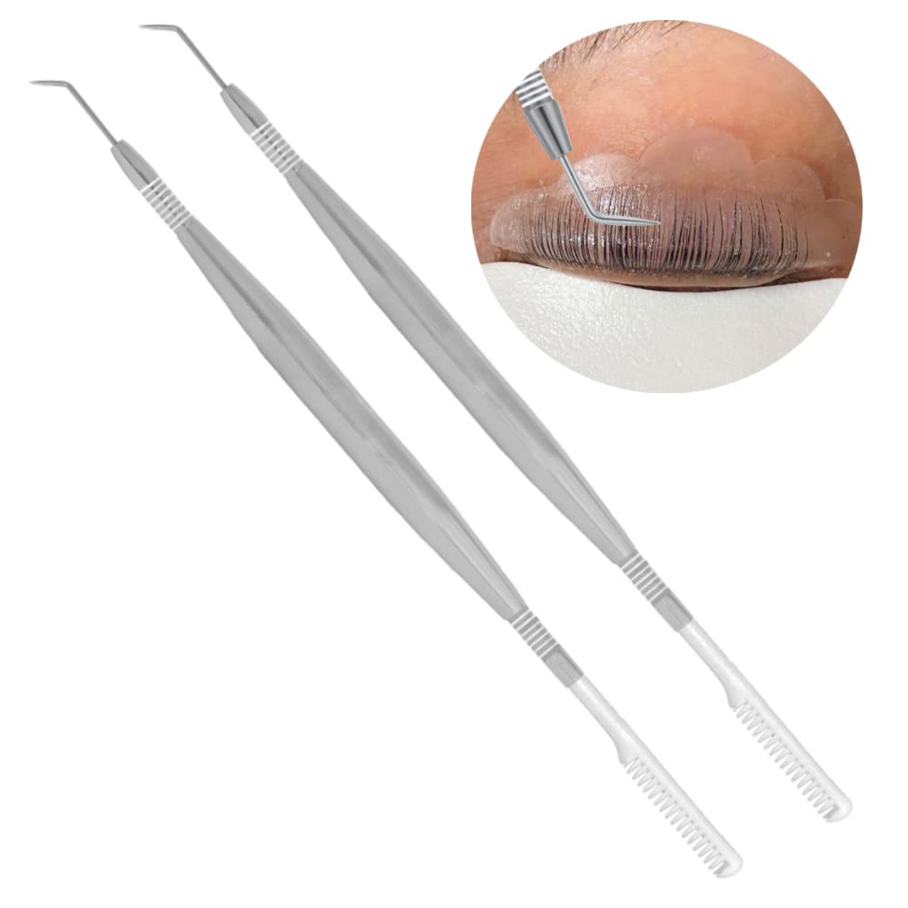 **Professional Stainless Steel Lash Lift Kit – Eyelash Isolator, Comb & Lifting Tools for Perfect Lash Curls – Ideal for Salons, DIY Beauty & Professional Makeup Artists**    *(Use Case: Achieve salon-quality eyelash lifts at home or enhance your professional beauty services with this durable, easy-to-use lash lift kit.)*