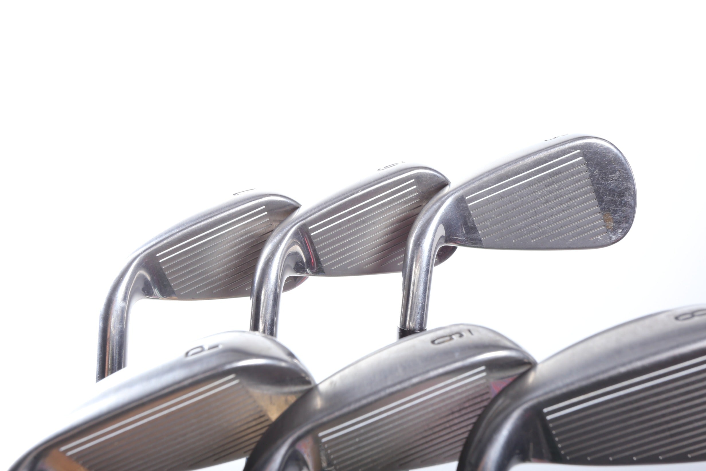 Used Callaway Mavrik Iron Set - Right Handed 5-PW Stiff Flex Golf Clubs for Men | Premium Pre-Owned Irons for Driving Range & Course Play