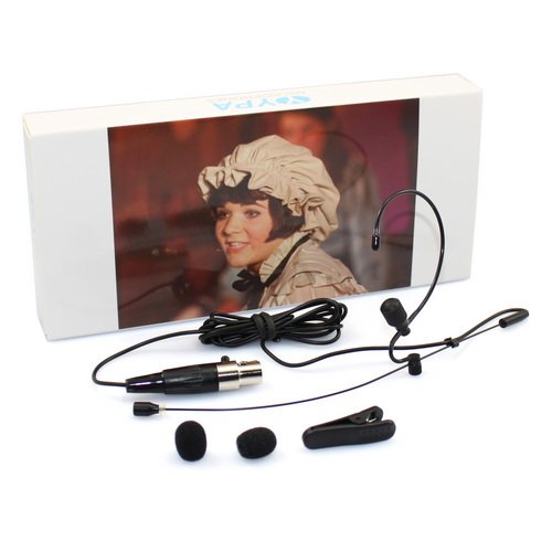 Lectrosonics ME2-C4L Black Single-Ear Headset with Microphone - Wireless Earset for Professional Audio, Live Performances & Broadcast Use