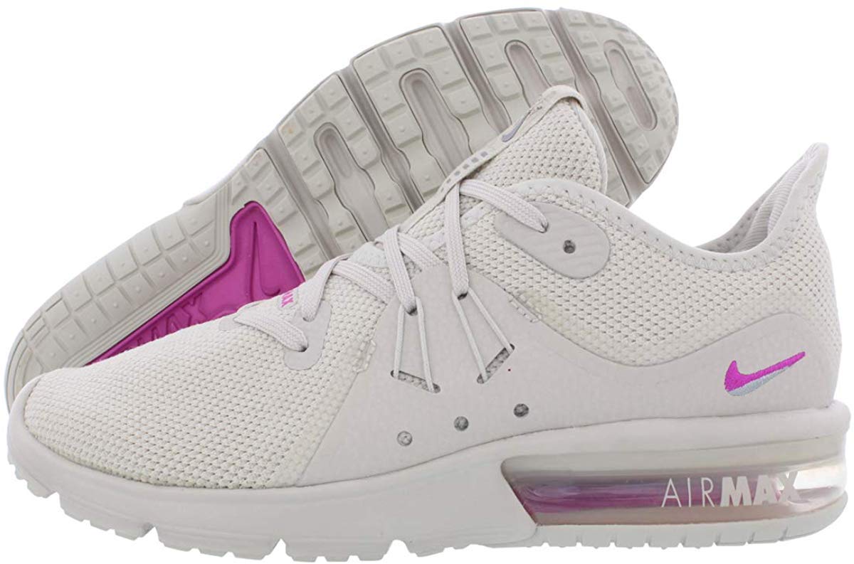 Nike Women's Air Max Sequent 3 Low-Top Lace-Up Running Shoes - Lightweight Cushioned Sneakers for Jogging, Gym Workouts & Everyday Comfort