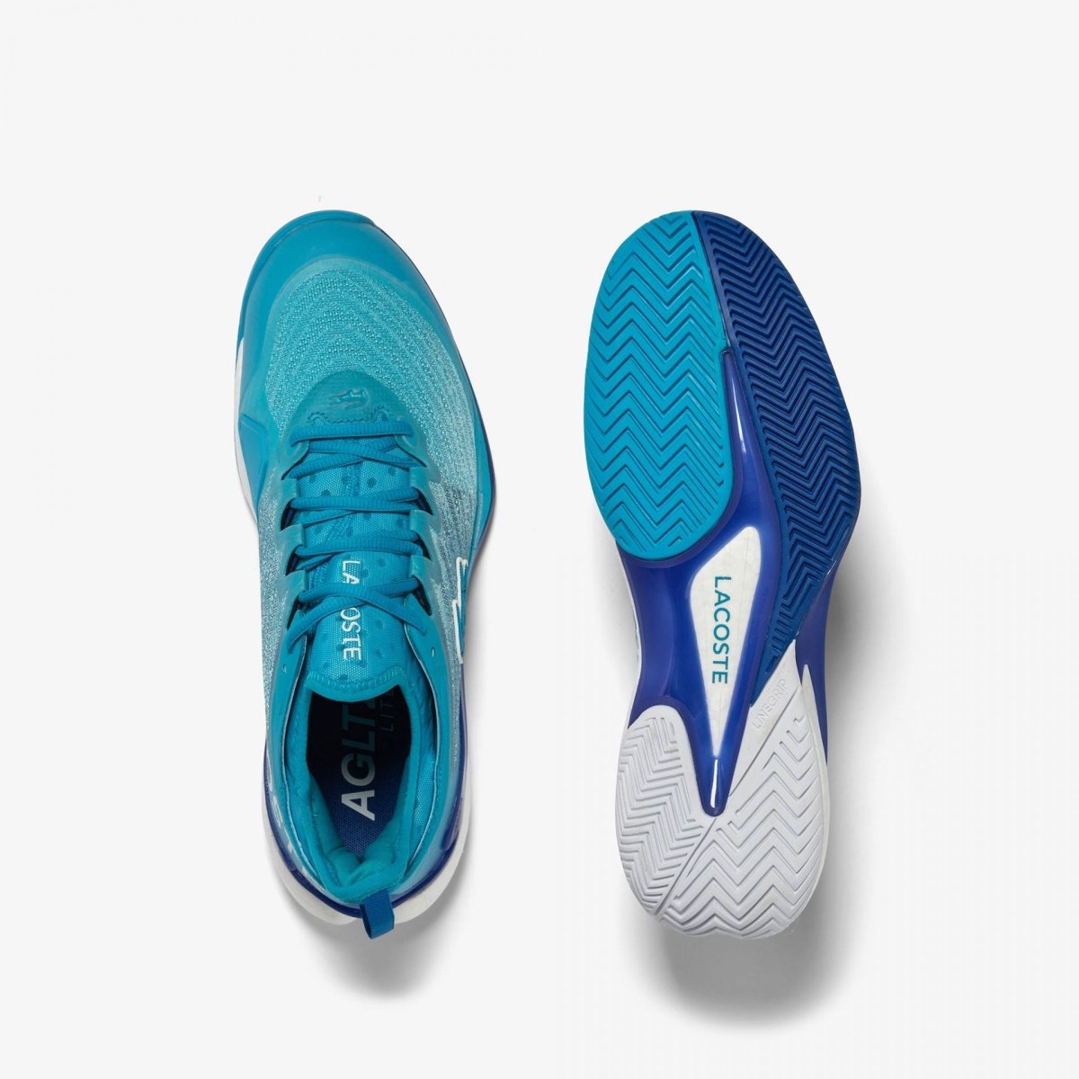 Lacoste AG LT23 Lite Men's Tennis Shoes - Lightweight Blue Athletic Shoes for Men | Perfect for Tennis, Running & Casual Wear